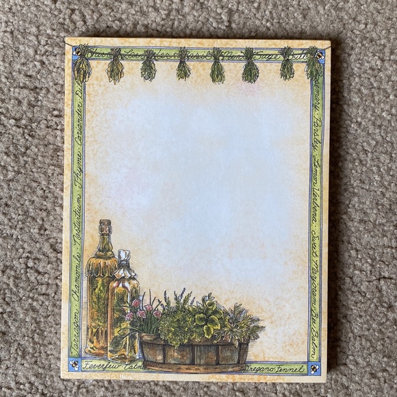 Fresh Herbs Notepad by Lang - Picture 3 of 3